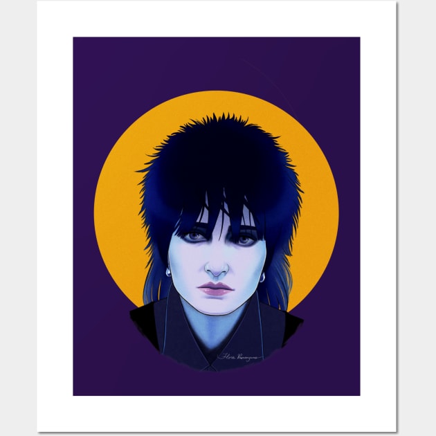 Siouxsie study (no background) Wall Art by Flora Provenzano